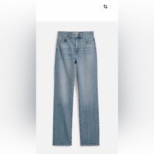 MADEWELL The Petite '90s Straight Jean